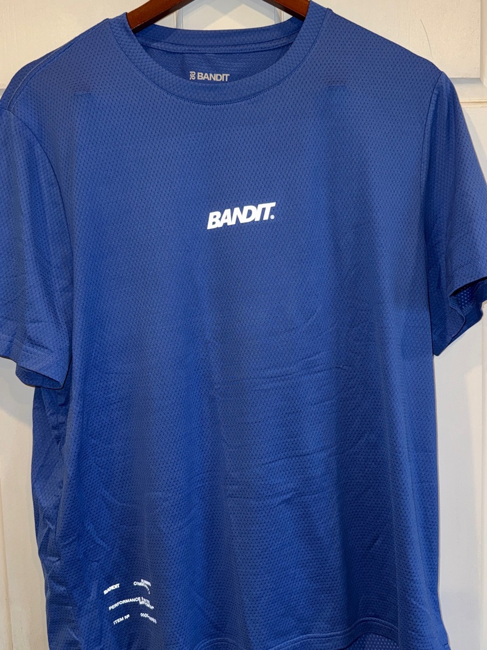 Bandit MEN'S MICROMESH™ RUN TEE - DEEP PERI BLUE